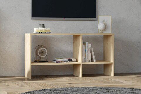 Comoda TV, Asse Home, Homer, 100x50x29cm, Stejar