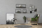 Raft de perete, Asse Home, Yeso, Cm, Antracit