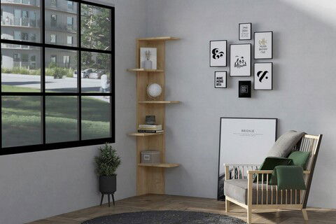 Corp biblioteca, Asse Home, Bled, 40x160x21.4cm, Stejar