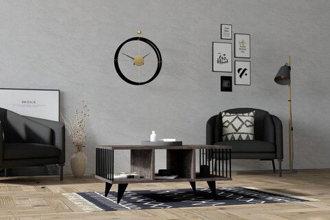 Măsuţă de cafea, Asse Home, Bert, 90x40x60cm, Antracit