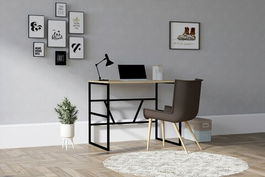 Birou, Asse Home, Monea , 90x60x74cm, Stejar safir