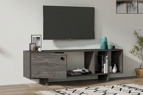 Comoda TV, Asse Home, Folsom, 140x45x29cm, Nuc