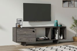 Comoda TV, Asse Home, Folsom, 140x45x29cm, Nuc