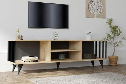 Comoda TV, Asse Home, Josef, 160x48.6x40cm, Safir