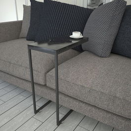 Masuta, Comforty, Callen, 46x62x26cm, Negru / Alb