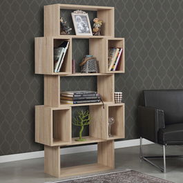 Corp biblioteca, Comforty, Box, 84x160x30cm, Stejar deschis
