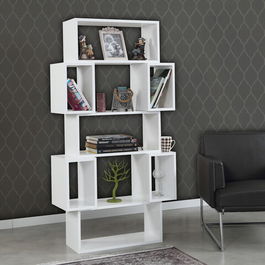 Corp biblioteca, Comforty, Box, 84x160x30cm, Alb