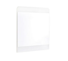 Oglinda decorativa, Çilek, White Mirror, 71.1x75.4x3.5cm, Multicolor
