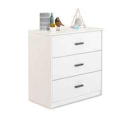 Dulap, Çilek, White Dresser, 75.5x75.1x41.5cm, Multicolor
