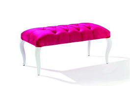 Bancheta, Çilek, Rosa Ottoman, 90x44x44cm, Multicolor