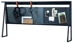 Raft pentru birou, Çilek, Dark Metal Study Unit, 134x66x16cm, Multicolor