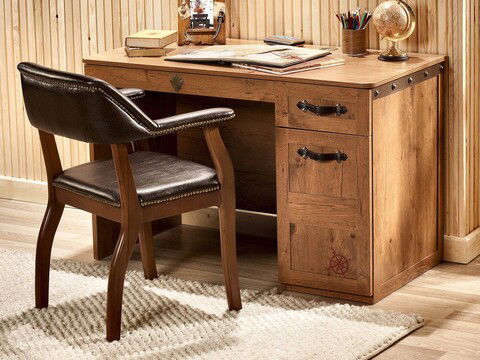 Birou, Çilek, Pirate Study Desk, 117x76x60cm, Multicolor
