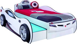 Pat auto, Çilek, Coupe Carbed (With Friend Bed) (White) (90X190, 107x82x209cm, Multicolor
