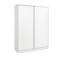 Dulap pentru haine, Çilek, White Sliding Wardrobe, 164.5x206.5x59cm, Multicolor