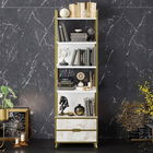 Corp biblioteca, Decorotika, Frida 60 Cm, 59.3x191x35.2cm, Alb