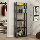 Corp biblioteca, Decortie, Massimo, 57x155x25cm, Antracit / Stejar
