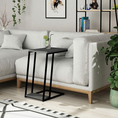 Masuta, Decortie, Pal, 30x57x40cm, Antracit