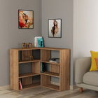 Corp biblioteca, Decortie, Molly N.3, 157.5x89x30cm, Stejar