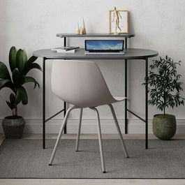 Birou, Decortie, Loub, 100x54x72cm, Antracit