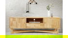 Comoda TV, Dekzy, Chat, 160x45x30cm, Natural