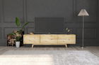 Comoda TV, Dekzy, Carlo, 180x45x30cm, Natural