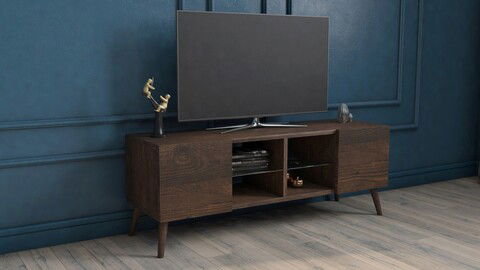 Comoda TV, Dekzy, DZ059, 120x45x35cm, Nuc