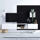 Comoda TV, Emerald, Pandora, 180x25x30cm, Alb