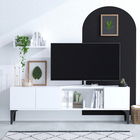 Comoda TV, Emerald, Hubble, 150x47x35cm, Alb