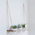 Raft de perete, Evila Originals, GAR003, 60x80x13cm, Nuc