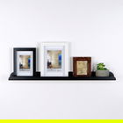 Raft de perete, Evila Originals, WR063, 60x4x8cm, Negru