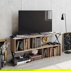 Comoda TV, Hadley, Termas, 140x64.4x29.5cm, Nuc / Negru