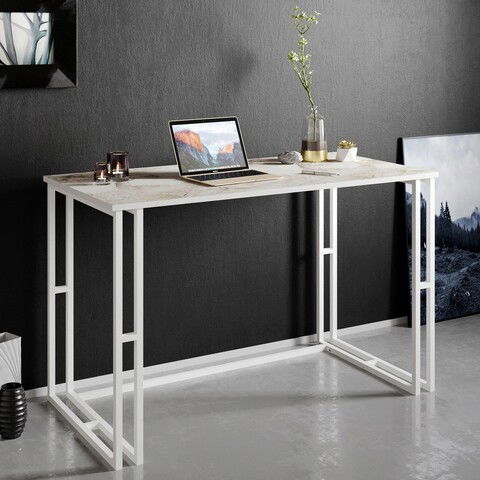 Birou, Hadley, Alfa, 120x75x60cm, Alb