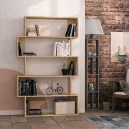 Corp biblioteca, Homitis, Oxford, 95x159x25cm, Stejar
