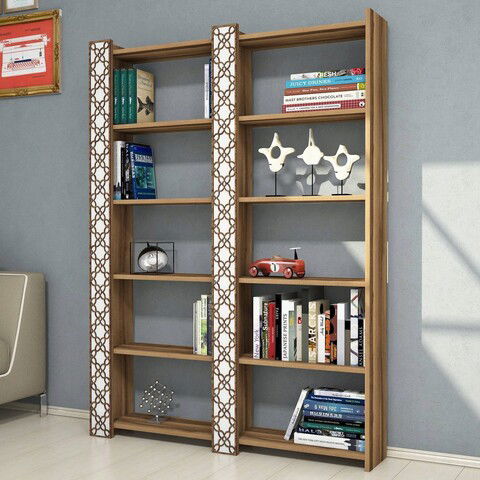 Corp biblioteca, Hommy Craft, City 2, 124.6x170x24.2cm, Nuc / Alb
