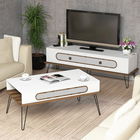 Set mobilier living, Hommy Craft, Ekol, Alb