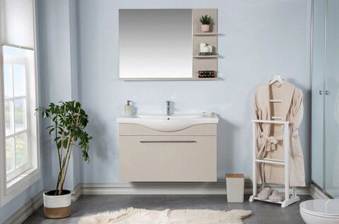 Set mobilier de baie (3 piese), Jussara, Arches 100, Bronzat