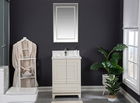 Set mobilier de baie (2 piese), Jussara, Ohio 24, Cremă