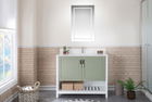 Set mobilier de baie (2 piese), Jussara, Yampa 42, Verde