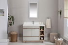 Set mobilier de baie (2 piese), Jussara, Echo 42, Stejar