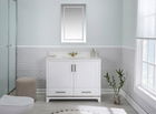Set mobilier de baie (2 piese), Jussara, Ontario 42, Alb