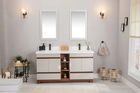 Set mobilier de baie (3 piese), Jussara, Echo 60, Cremă