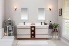 Set mobilier de baie (3 piese), Jussara, Echo 72, Cremă
