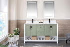Set mobilier de baie (3 piese), Jussara, Yampa 60, Verde