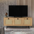 Comoda TV, Kalune Design, Alcazar 140, 140x60x40cm, Stejar / Negru