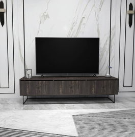 Comoda TV, Kalune Design, Kordon 180, 180x50x40cm, Maro inchis / Negru
