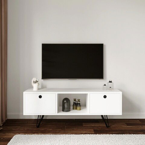 Comoda TV, Lacivert, Yaren, 120x50x35cm, Alb