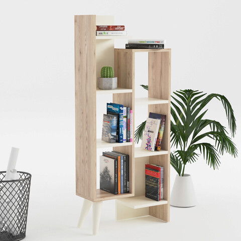 Corp biblioteca, Lagomood, Lagomood Evren, 55.4x129.2x22cm, Piatra lunii