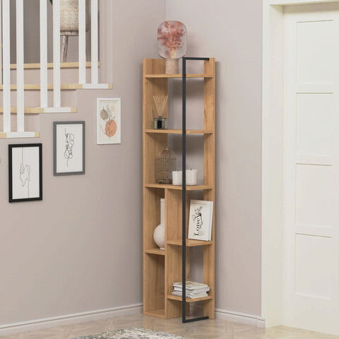 Corp biblioteca, Lagomood, Sembol, 40x160x23cm, Stejar