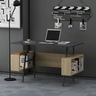 Birou, Lagomood, Ironi, 120x73.8x60cm, Antracit / Stejar
