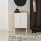 Pantofar, Lagomood, Ruby, 73.6x108x35cm, Alb / Stejar